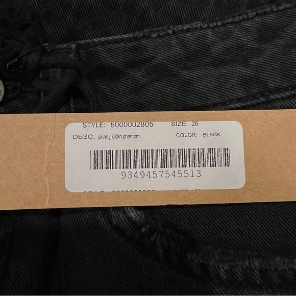 NEW NWT Ksubi Skinny Kickn Phantom Crop Flare Jeans - Picture 9 of 15